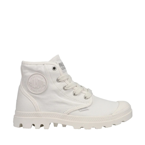 Palladium Shoes - Palladium Womens Pampa White High-Top Sneakers Ret $140